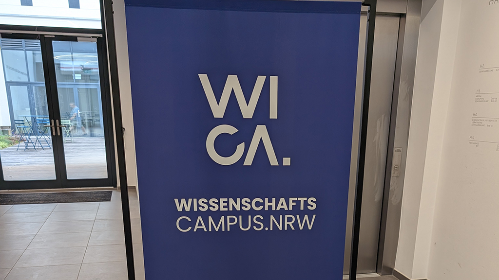 Besuch beim Wissenschaftscampus NRW