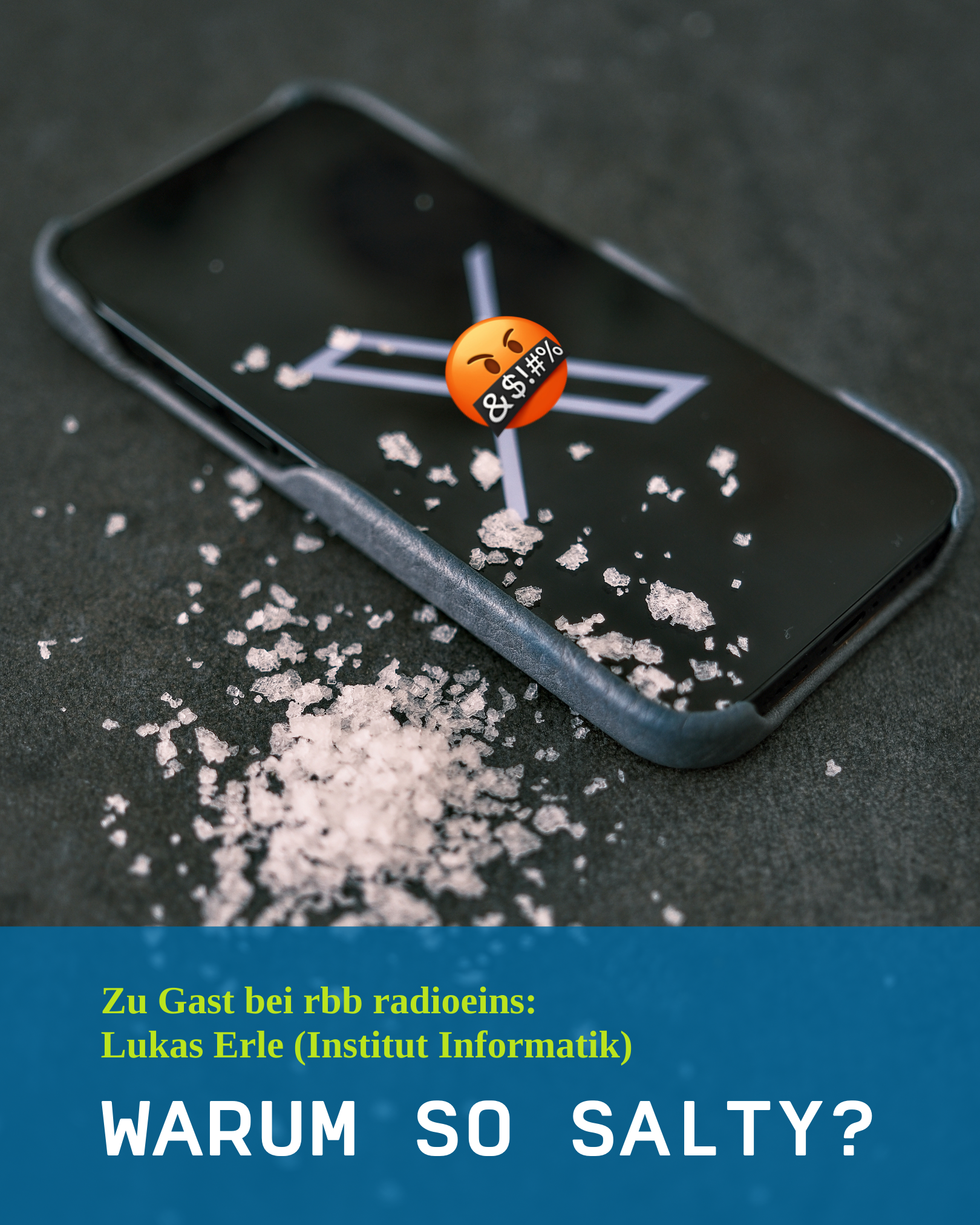 Warum so „salty“? Lukas Erle erklärt, wieso wir in sozialen Netzwerken extrem emotional reagieren